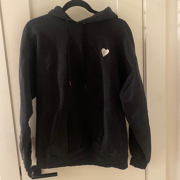 The Heart Supply Black Heart Hoodie - Picture 1 of 3